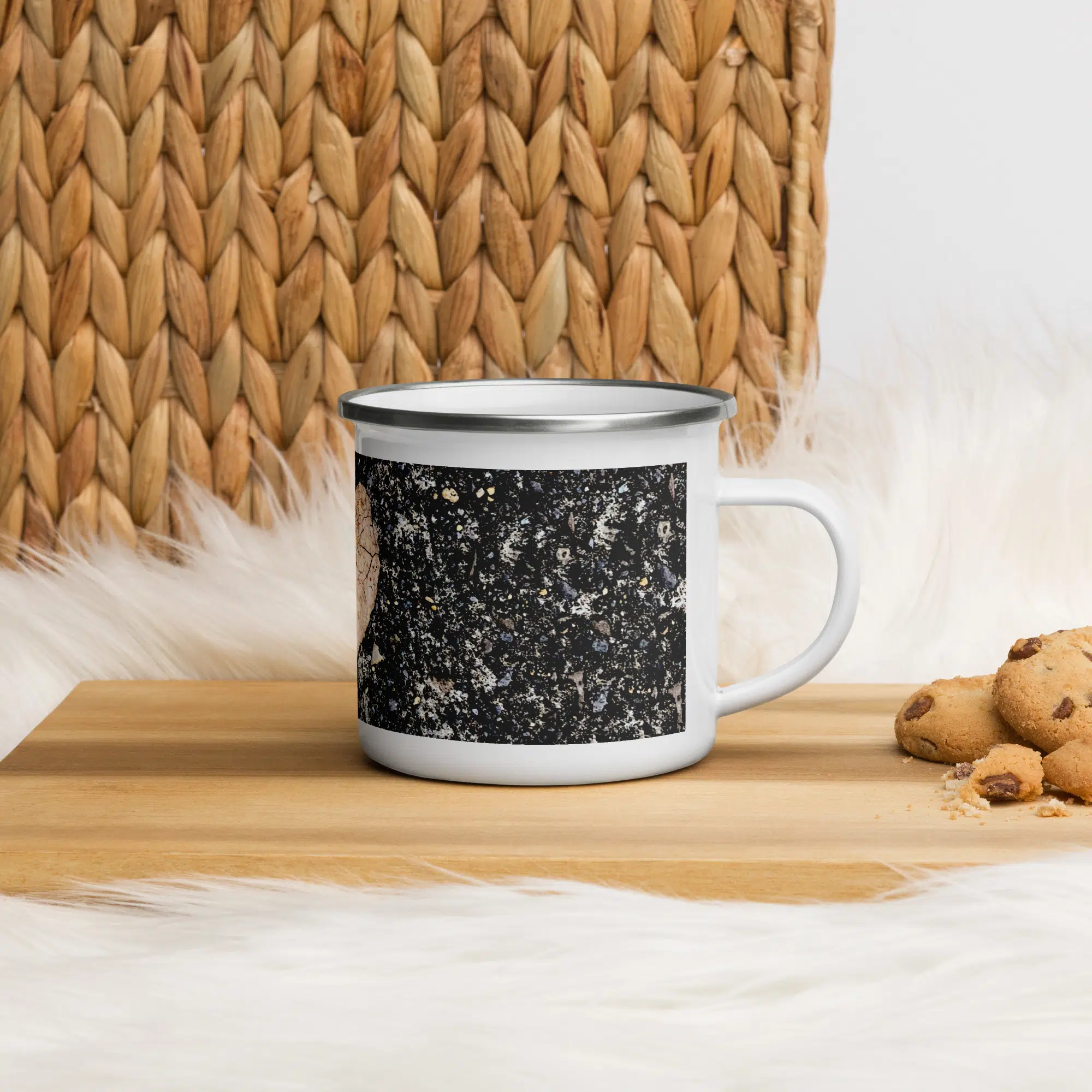 Love Is Alive Enamel Mug