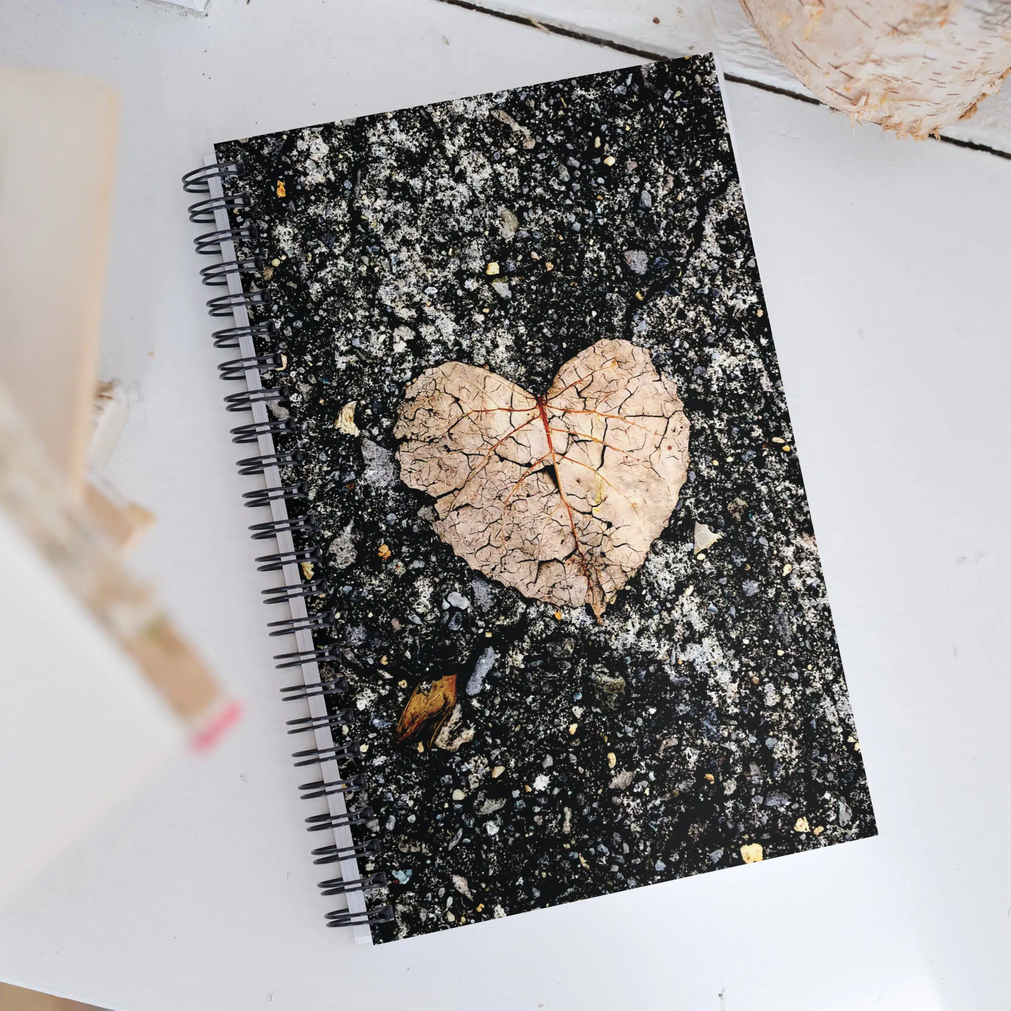 love is alive spiral notebook
