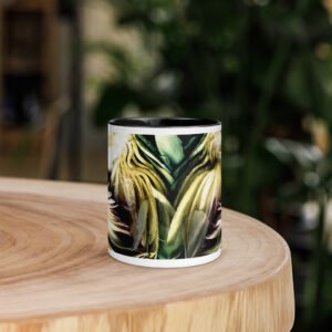 Artichoke Mug with Color Inside