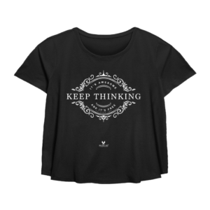 Keep Thinking Women's Plus Size T-Shirts