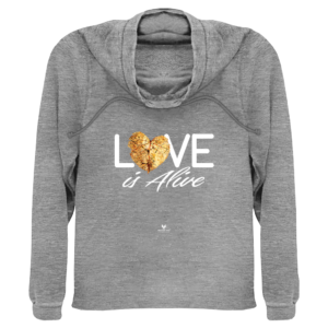 Love Is Alive Women's Plus Size Long Sleeve Shirts