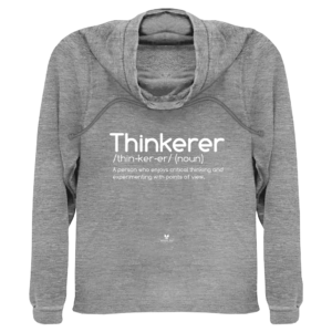 Thinkerer Women's Plus Size Long Sleeve Shirts