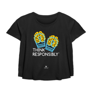 Women's Think Responsibly Plus Size T-Shirts Color