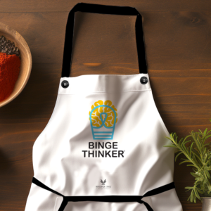 Binge Thinker Apron