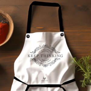 Keep Thinking Apron