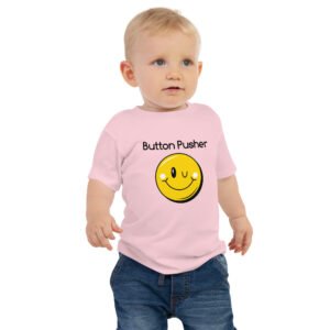 Button Pusher Baby Jersey Short Sleeve Tee