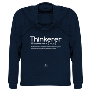 Thinkerer Women’s Plus Size Long Sleeve Shirts