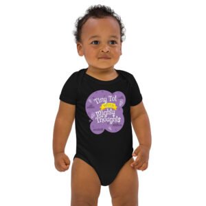 Mighty Thoughts Organic cotton baby bodysuit