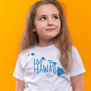 Live Hawaii Kind Kids Short Sleeve T-Shirt