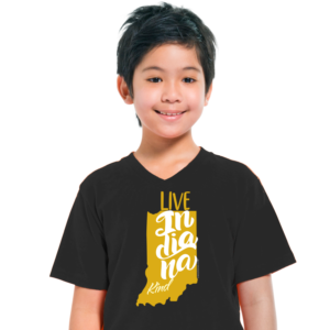 Live Indiana Kind Kids Short Sleeve T-Shirt