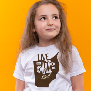 Live Ohio Kind Kids Short Sleeve T-Shirt