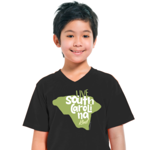 Live South Carolina Kind Kids Short Sleeve T-Shirt