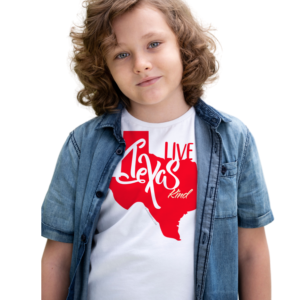 Live Texas Kind Kids Short Sleeve T-Shirt