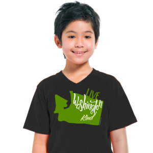 Live Washington Kind Kids Short Sleeve T-Shirt