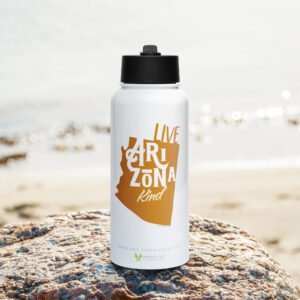 Live Arizona Kind Stainless Steel Water Bottle