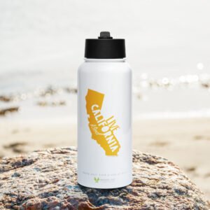 Live California Kind Stainless Steel Water Bottle