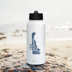 Live Delaware Kind Stainless Steel Water Bottle