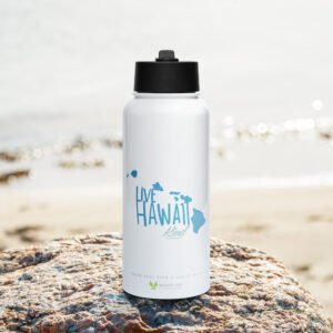 Live Hawaii Kind Stainless Steel Water Bottle