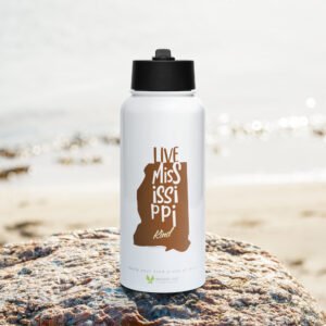 Live Mississippi Kind Stainless Steel Water Bottle