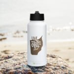 Live Ohio Kind Stainless Steel Water Bottle