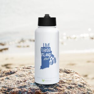 Live Rhode Island Kind Stainless Steel Water Bottle