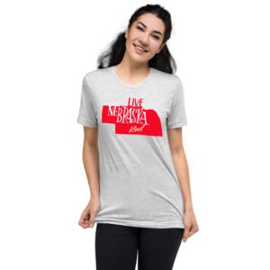 Live Nebraska Kind Tri-blend Tee