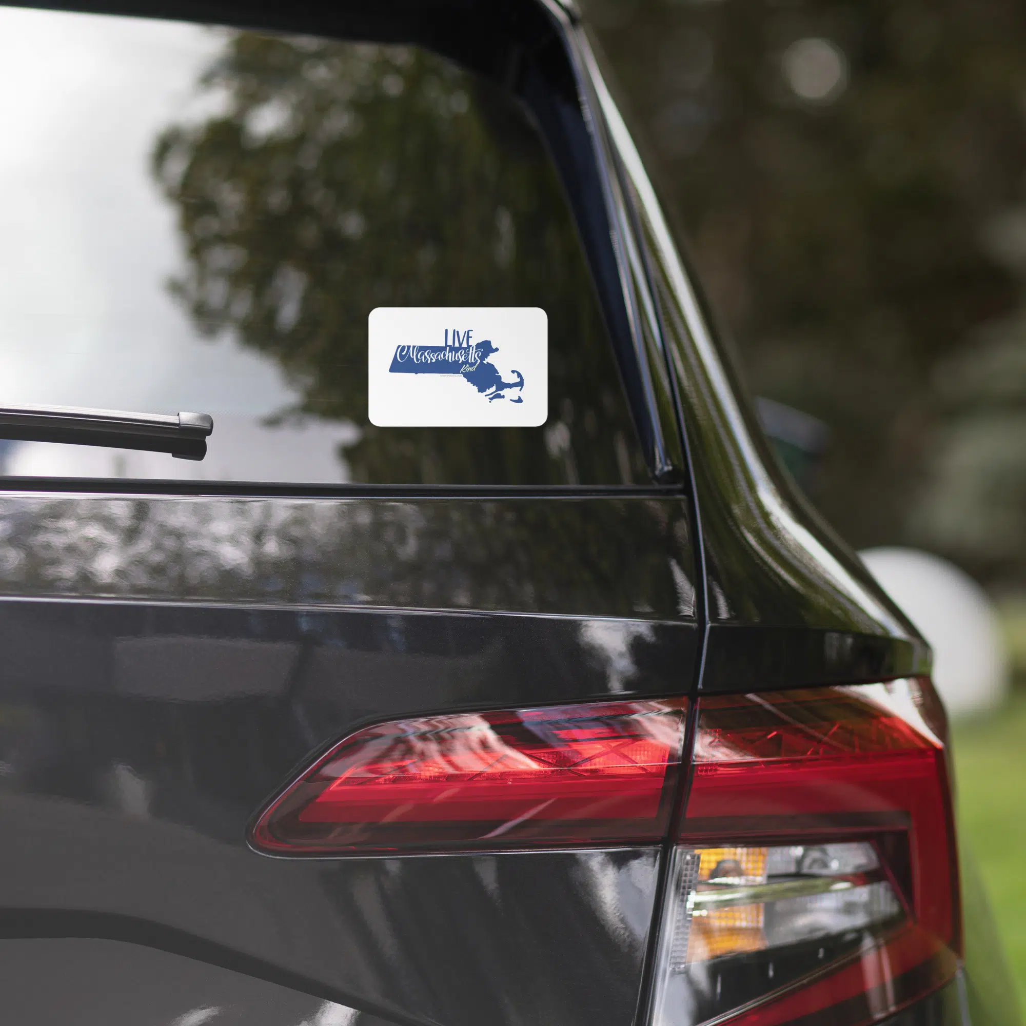 Live Massachusetts Kind Stickers
