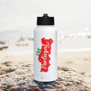 Live Portugal Kind Stainless Steel Water Bottle