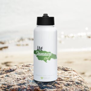 Live Jamaica Kind Stainless Steel Water Bottle