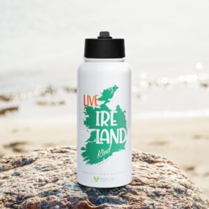 Live Ireland Kind Stainless Steel Water Bottle