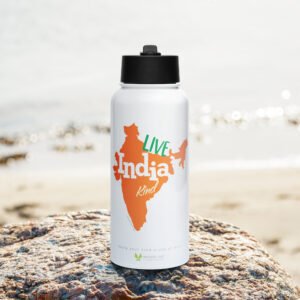 Live India Kind Stainless Steel Water Bottle