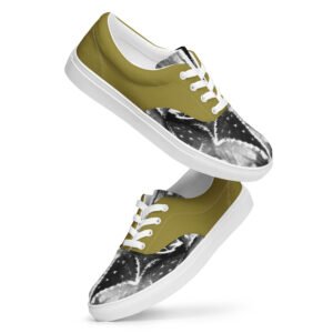 Women's Burst Lace-up Canvas Shoes