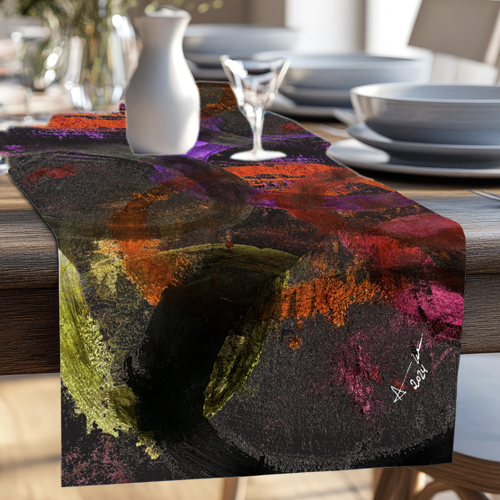 Amazing Night Table Runner Image