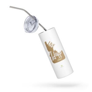 Live Idaho Kind Stainless steel travel tumbler