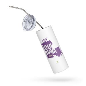 Live Louisiana Kind Stainless steel travel tumbler