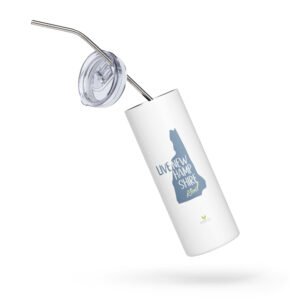 Live New Hampshire Kind Stainless steel travel tumbler