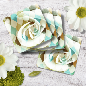 Reprose Rose Coasters
