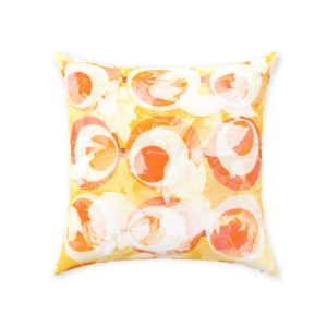 Swirling Summer Throw Pillow